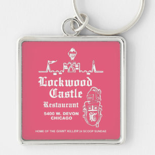 Lockwood Castle Restaurant, Chicago, IL Key Ring