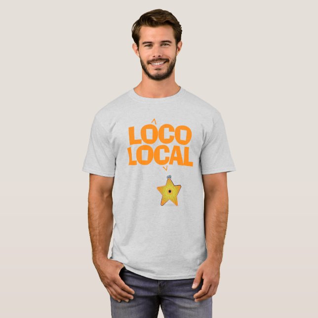 Loco Local Starfish T-Shirt (Front Full)