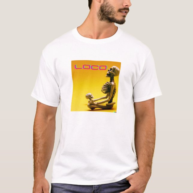Loco Skeleton Tshirt (Front)
