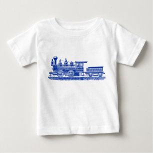 Locomotive 02 - Navy Blue Baby T-Shirt