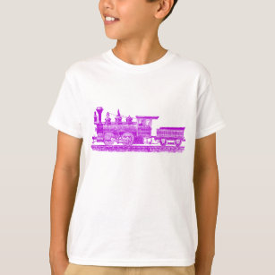 Locomotive 02 - Purple T-Shirt