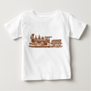 Locomotive 02 - Walnut Brown Baby T-Shirt