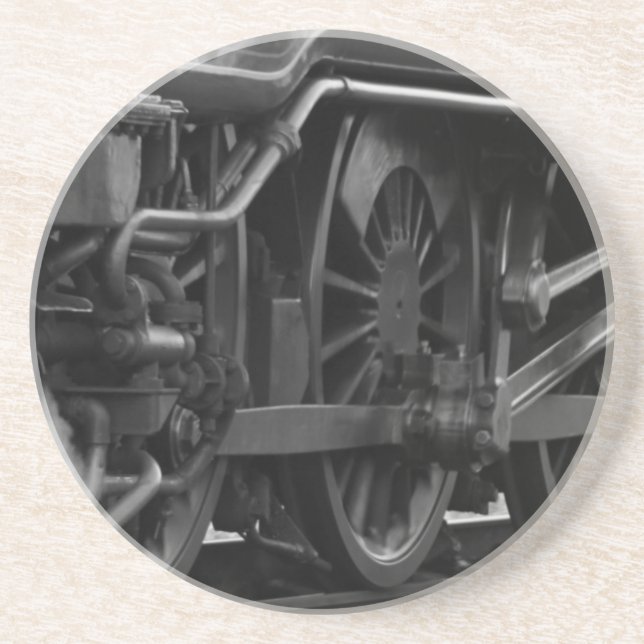 Locomotive mechanic school coaster (Front)