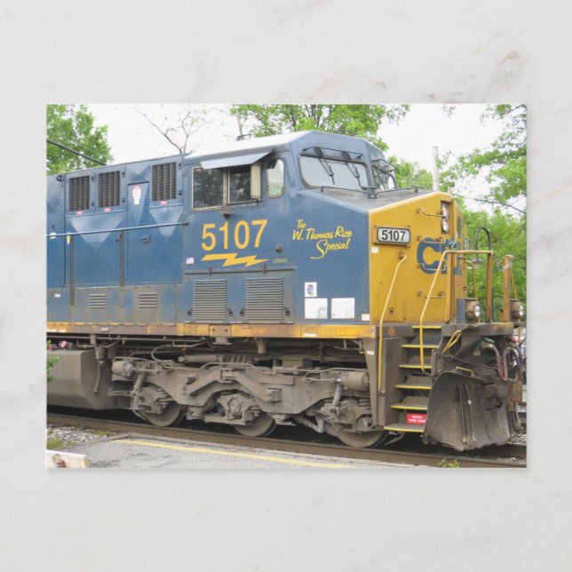 Locomotive Postcard (Front)