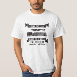 Locomotive Railroad Trains Train Driver Gift Idea T-Shirt