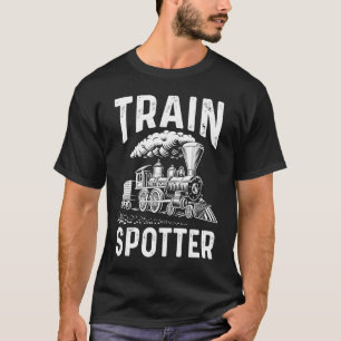Locomotive Railway Model Train Railroad  Train Spo T-Shirt