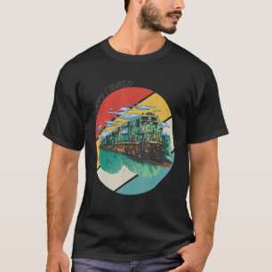 Locomotive Sorry I Tooted Train Driver Conductor R T-Shirt