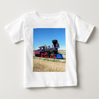 Locomotive Steam Engine Train Photo Baby T-Shirt