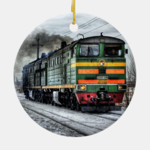 Locomotive Train 2T3109-0384 Ornament