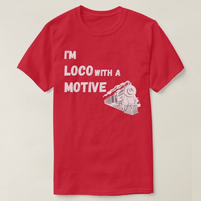 LOCOMOTIVE train 4 T-Shirt (Design Front)