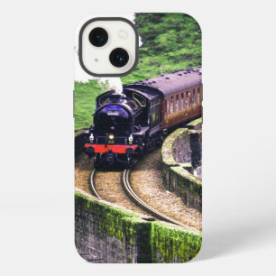 Locomotive Train on Bridge iPhone 13 Case