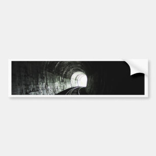 Locomotive tunnel bumper sticker