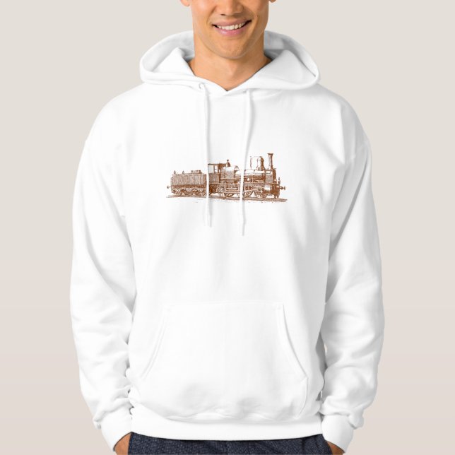 Locomotive - Walnut Brown Hoodie (Front)