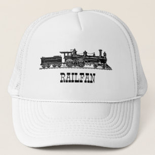 Locomotive with Coal Car Personalised Trucker Hat