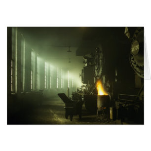 Locomotives in the Roundhouse