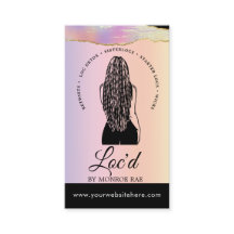 Loctitian & Loc Stylist Beauty Salon Rainbow Holo