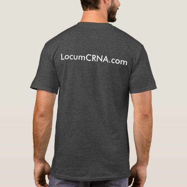LocumCRNA.com T-Shirt (Back)
