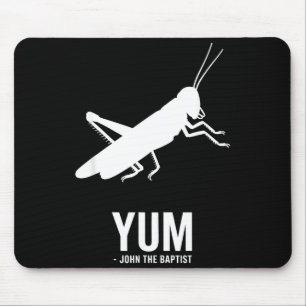 Locust John The Baptist Funny Christian New Testam Mouse Mat