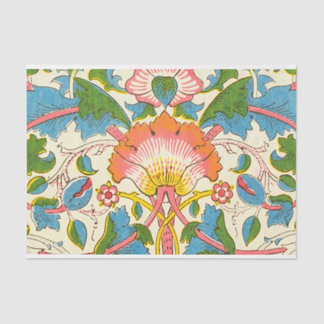 Lodden Rose (by William Morris) Tissue Paper (Front)