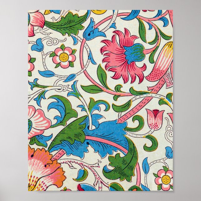 Lodden, William Morris Poster (Front)