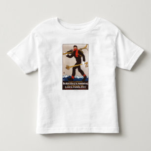 Loden Ski Clothes Skiing Advertisement Poster Toddler T-Shirt