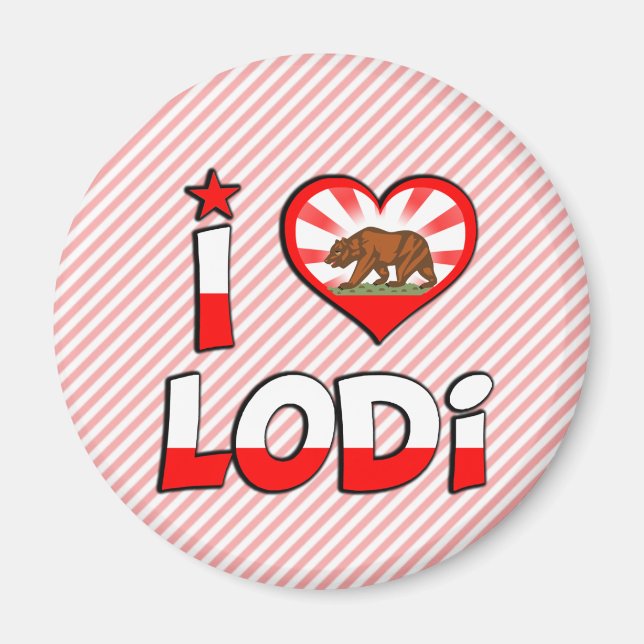 Lodi, CA Magnet (Front)