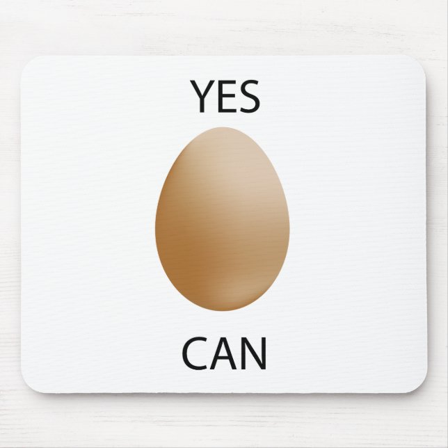 L'oeuf pendule, the egg clock. mouse mat (Front)