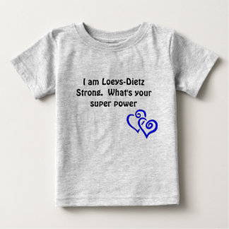 Loeys-Dietz Infant Take Heart Onsie Baby T-Shirt