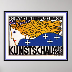 Loffler: Kunstschau Wien - Austrian Secession Poster