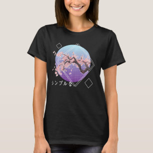 Lofi Aesthetic Sakura Cherry Blossom Tree Japanese T-Shirt