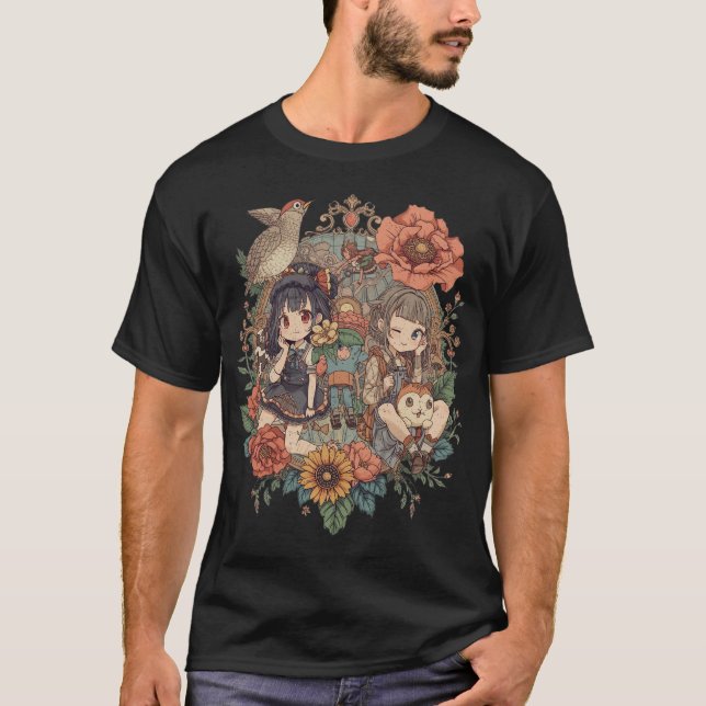 Lofi Anime Graphic T-Shirt (Front)