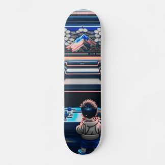 [lofi-art] Japanese Vintage Retro Neo Ukiyo-e Bons Skateboard