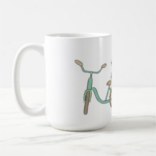 Lofi Morning Vibes Sunflower Retro Art Coffee Mug