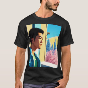 Lofi Winter Holiday Hunk 03 T-Shirt