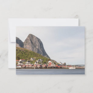 Lofoten Fishing Village - Norway Card