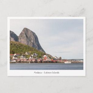 Lofoten Fishing Village - Norway Postcard