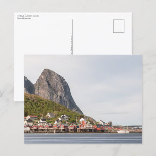 Lofoten Fishing Village Postcard