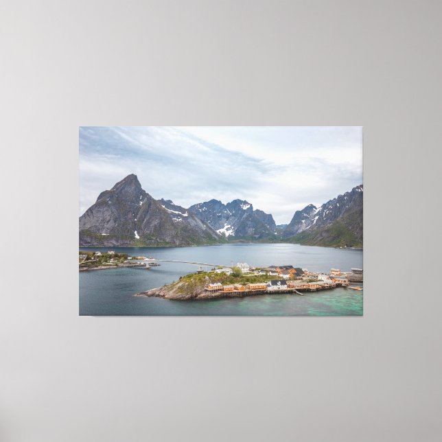 Lofoten Islands Norway Canvas Print (Front)