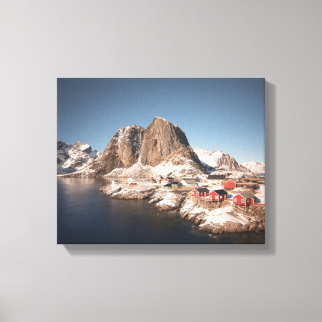 Lofoten Islands Norway Canvas Print (Front)