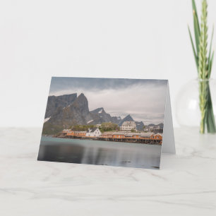 Lofoten Islands Norway Card