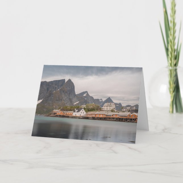 Lofoten Islands Norway Card (Front)