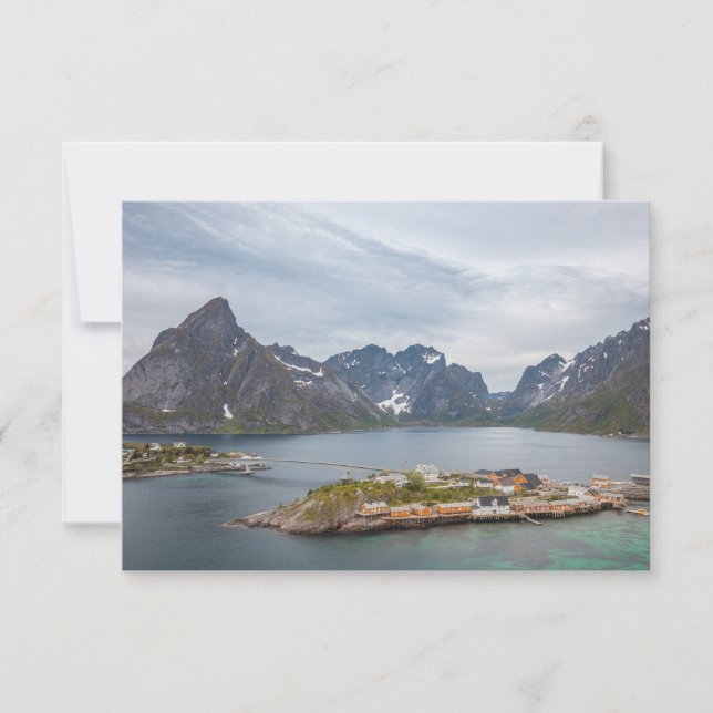 Lofoten Islands Norway Card (Front)