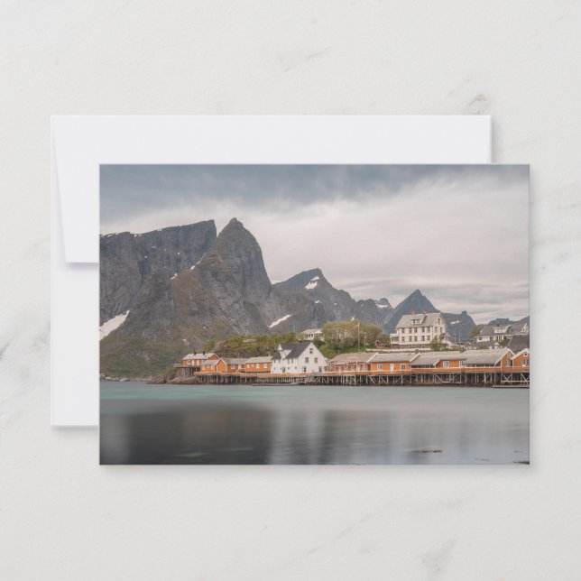 Lofoten Islands Norway Card (Front)