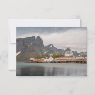 Lofoten Islands Norway Card