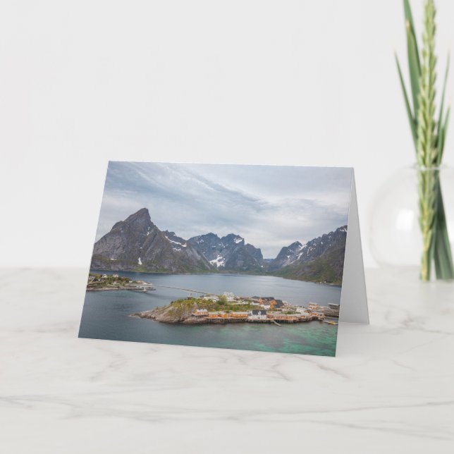 Lofoten Islands Norway Card (Front)