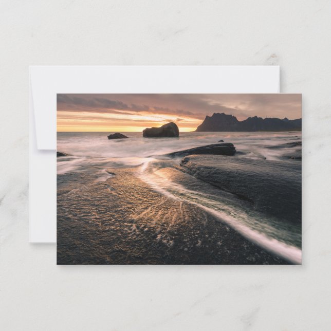Lofoten Islands Norway Card (Front)