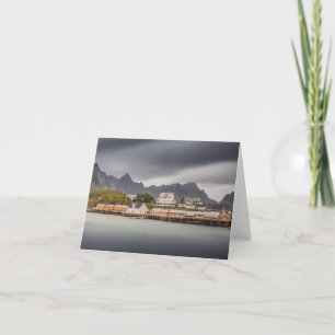 Lofoten Islands Norway Card