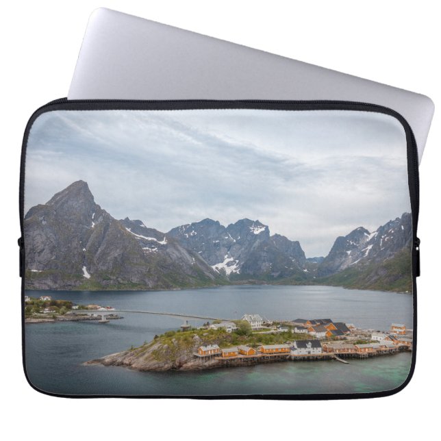 Lofoten Islands Norway Laptop Sleeve (Front)