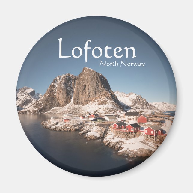 Lofoten Islands Norway Magnet (Front)