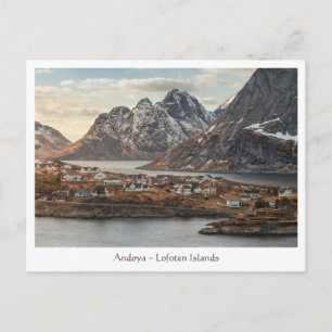 Lofoten Islands Norway  Postcard